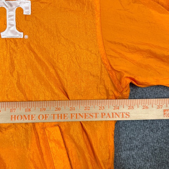 VTG Tennessee Volunteers Jacket Mens XL* Orange Full Zip Windbreaker 90s - Picture 9 of 12